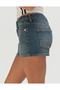 Mcpayse Striped Bluish Low Waist Super Mini Skirt - 5