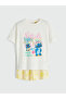 Lcw Kids Stitch Printed Girls' Shorts Pajama Set - 2