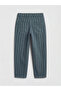 Navy Blue Baggy Fit Boys' Gabardine Trousers from Güli̇s Gi̇yi̇m - 2