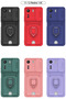 Zengemtx Redmi 13C Case Zuma Silicone with Business Card Holder and Ring (114557) - Black - 5
