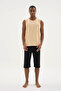100% Cotton New Season Summer Men's Sleeveless Capri Suit - 8