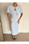 Strapless Long Length Women's Regina Dress with Cape - 5