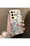 Samsung Galaxy S24 Ultra Compatible Stylish Floral Scratch-Resistant Phone Case