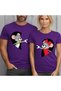 Unisex Oversize T-Shirt Cute Mice Printed 100% Cotton T-Shirt Comfortable Fit (Sold Individually)