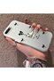 Stylish Phone Case with Bow and Ribbon Dog Figure, Compatible with iPhone 7 Plus/8 Plus - 2