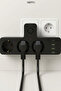 مقبس كهربائي ثلاثي مع حماية حرارية للأطفال، 3 منافذ USB ومنفذ Type-C واحد - 6