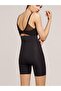 Laser Cut High Waist Long Leg Shaping Corset Boxer - 3