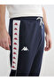 Ozmarka New Season Navy Blue Comfortable Striped Unisex Sweatpants - 6