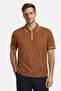 Black Zippered Knitwear T-Shirt - 2