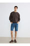 Indigo Slim Fit Men's Jean Shorts