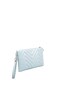 Silver & polo sp1250 women's portfolio & clutch crash blue-blue - 3