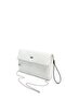 Silver & Polo Sp1134 Women's Portfolio & Clutch Crash White-White - 6