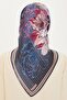 Floral Patterned Sura Pure Silk Scarf 9220D 32 - 4