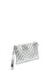 Silver & Polo Sp1250 Women's Portfolio & Clutch Crash Silver-Silver - 3