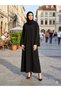 Stone-Embellished Shawl Abaya Ferace Standard (Size 40-46) Length 1.45 cm - 3