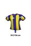 Yellow Navy Blue Jersey Foil Balloon – 59.5X56 cm - 3