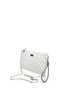 Silver & Polo Sp1250 Women's Portfolio & Clutch Crash White-White - 5