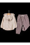 BECOMING HIPSTER JACKET SET - BEIGE