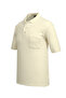 Men's Polo Collar Short Sleeve Beige T-Shirt - 5303 - 4