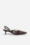 İpek Women's Short Heeled Pointed Toe Shoes A006-4397 - 3