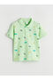 New Season Lcw Kids White Printed Boys' T-Shirt Set - 2