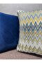 Dokuma Chevron Plus 201 Double Combination Washable Cover 43X43 - 4
