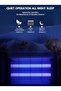 UV Electric Mosquito Killer Lamp Indoor, Quiet Insect Zapper Fly Trap Light for Home Bedroom Office - 4