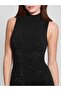 Rhinestone bodycon mini sweater dress - 5