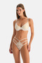 Ecru Lace G-String Panties