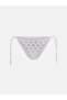 4G Logo string bikini bottoms