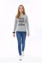 Bluza cu guler rotund