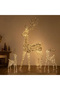 Olu Led Lighted Deer Decoration 100 cm Gold - 2