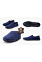 Heritage Navy Blue Genuine Nubuck Leather Men's Casual Shoes - 7