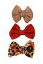 - Mira Assorted Big Ribbon Bow Headband for Babies - Multicolor