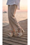 High Platform Wedge Heel Skin Buckle Summer Women's Wedge Sole Sandals Shoes - 3