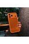 iPhone 17 (6.3 Inch) Compatible Striped Suitcase Patterned Aluminum Lux Phone Case with Special Box