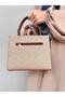Miami Polo Club Wicker Look 6-Compartment Large Size Handbag - 5