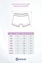 Girl's Cotton Colorful Printed Lycra Boxer 3-Pack 5772 Colorful - 5