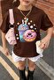 Donald Printed Unisex Children's T-Shirt 4Gh1