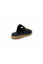 D26Yt-1695 Women's Genuine Leather Daily Slippers with Two Buckles - 3