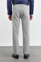 Gray 5-Pocket Straight Leg Flexible Slim Fit Casual Trousers 1003255157 - 4