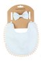 - Stealla Small Ribbon Headband and Baby Bib for Infants & Babies - Baby Blue - 2