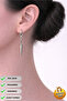 Steel Special Design Dangle Gift Earrings for Couples, Does Not Tarnish or Fade - 3