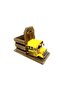 Decorative Metal Car School Bus Pen Holder C0790 - 2
