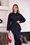 Women's Tied Oversize Denim Jacket - 3