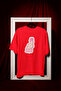 Korean Finger Heart Printed Crewneck Cotton Oversize Fit Unisex Tshirt - 2