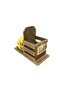 Decorative Metal Car School Bus Pen Holder C0790 - 4