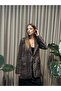 Leopar blazer ceket - 3