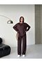 Women's Stoned Wide Leg Modal Fabric Two-Piece Set - 2