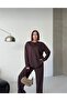 Women's Stoned Wide Leg Modal Fabric Two-Piece Set